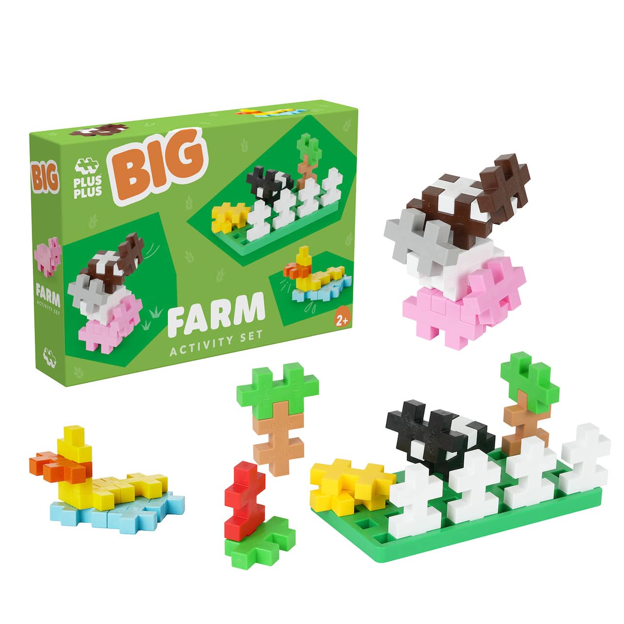 Plus-Plus® Building Blocks BIG Farm Activity Set